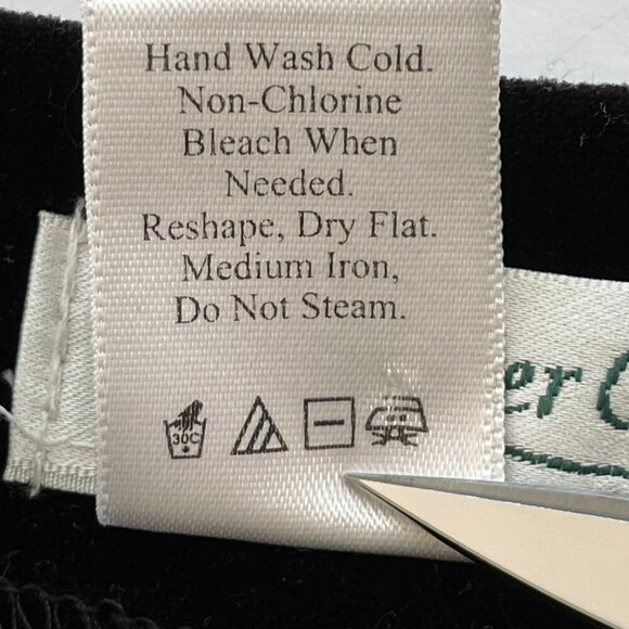 Vtg Coldwater Creek Velvet Cardigan XL Jewel Button Y2K Cropped Stretch Y2K Goth - Picture 5 of 8